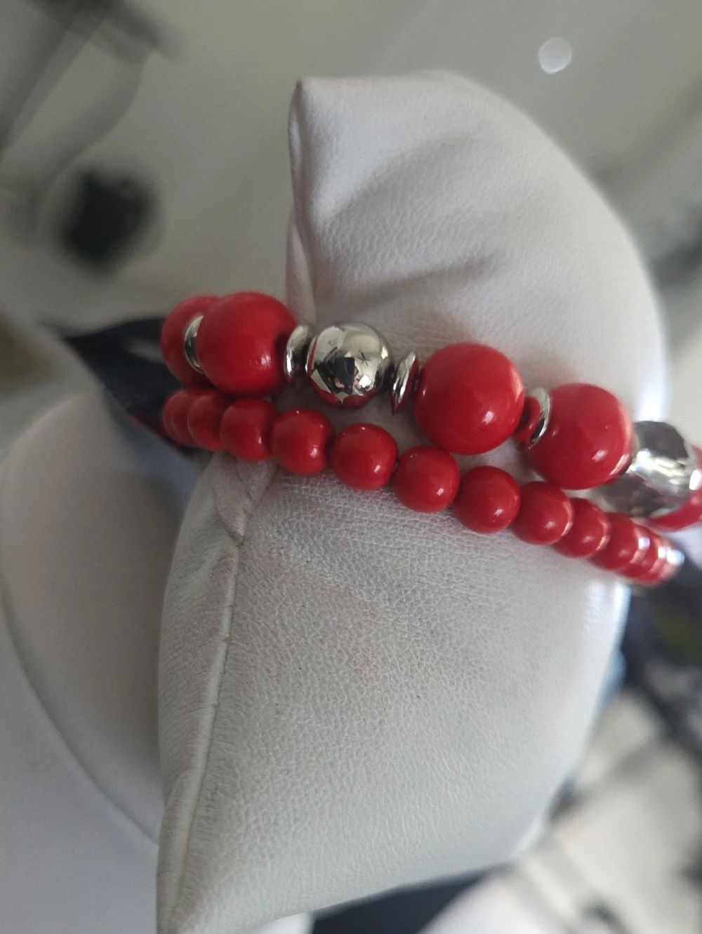 Paparazzi Colorful Collisions Red Bracelet NWT